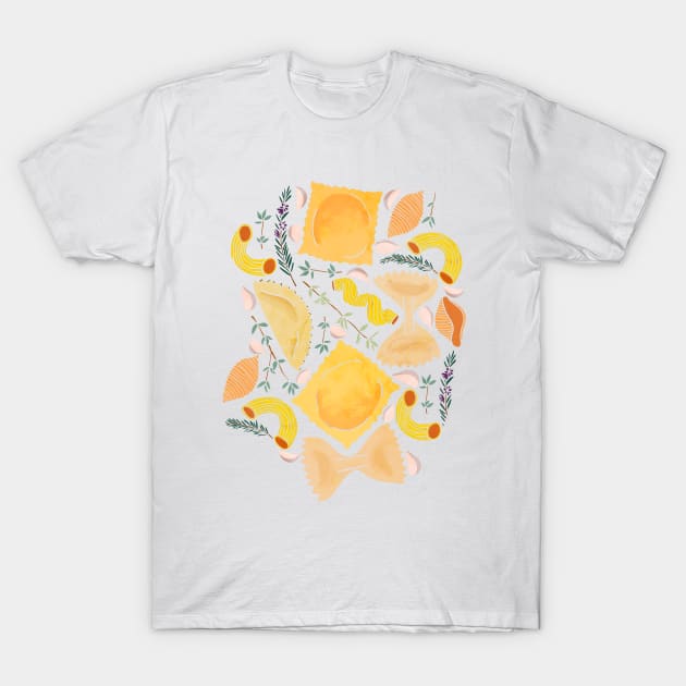 All The Pasta-bilities T-Shirt by tangerinetane